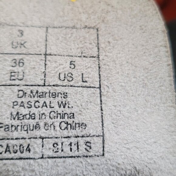 Dr. Martens 1460 Pascal Floral 8-Eyelet Boots - Picture 9 of 9